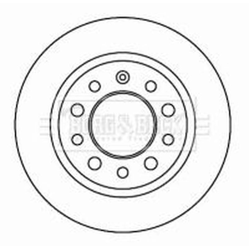 Borg & Beck Front & Rear Brake Discs & Pads fits Hyundai Coupe II 2001-2009