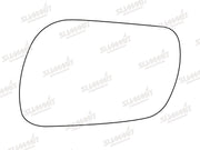 Summit Stick-On Standard Mirror Glass fits Mazda 6 LHS Summit - Bars 4 Cars