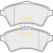 NAPA Front Brake Pad Set fits Land Rover Freelander I 1998-2006 1.8 2.0 2.5