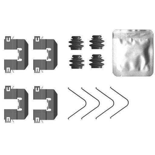 Mintex Brake Pad Accessory Fitting Kit Rear fits Hyundai Elantra VI 2015-2020