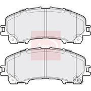 Apec Front Brake Pad Set fits Infiniti Q50 2013-2014 2.0