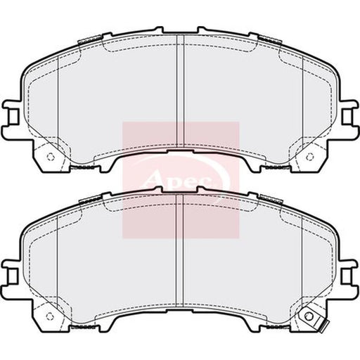 Apec Front Brake Pad Set PAD2132