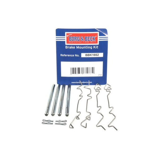 Borg & Beck Brake Pad Accessory Fitting Kit Front BBK1662