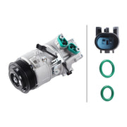 Hella Air Conditioning Compressor fits BMW 1 2004-2011