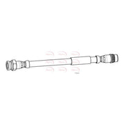 Apec Brake Hydraulic Hose Line Rear fits Citroën C4 Grand Picasso II 2013-2018