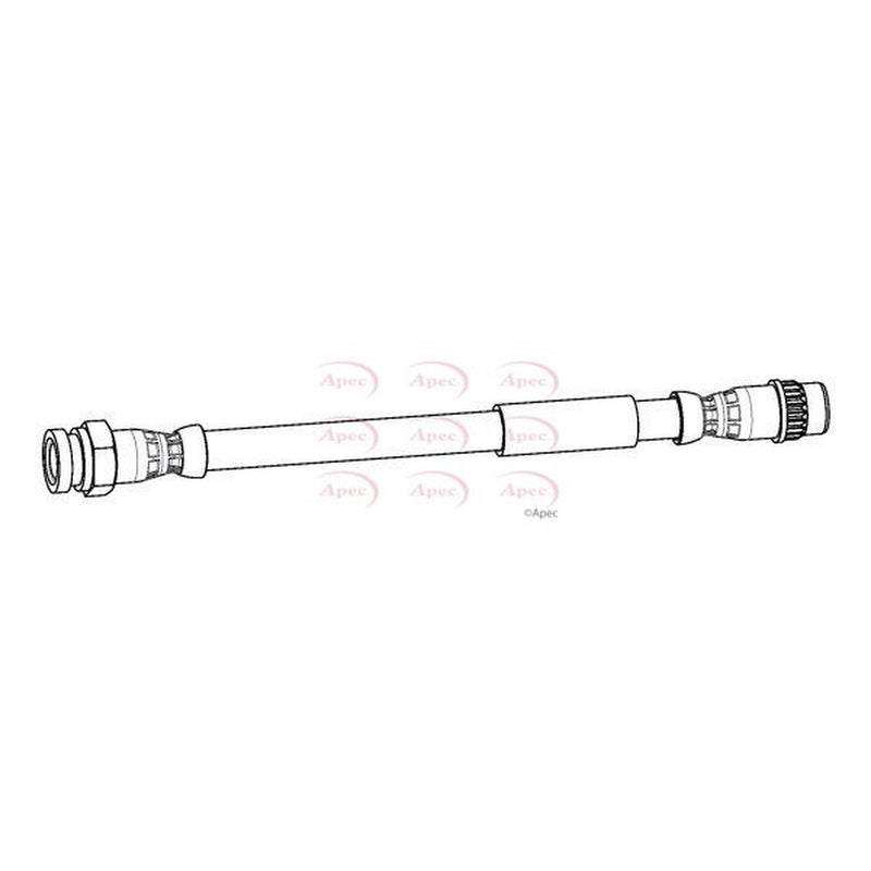 Apec Brake Hydraulic Hose Line Rear fits Citroën C4 Grand Picasso II 2013-2018