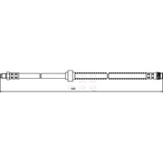 Apec Brake Hydraulic Hose Line Front HOS3618