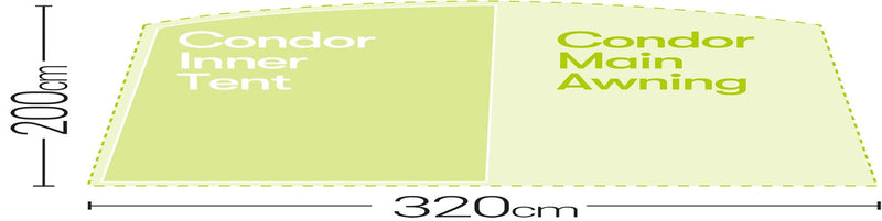 Quest Condor Air 320 Inner Tent Quest - Dynamic Drive