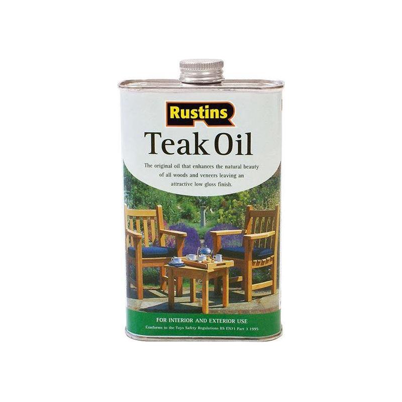 Rustins Teak Oil 5 litre Rustins - Town Tools