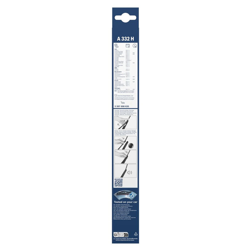 Bosch Aerotwin Wiper Blade 330mm — A332H fits Abarth 600E 2024 on