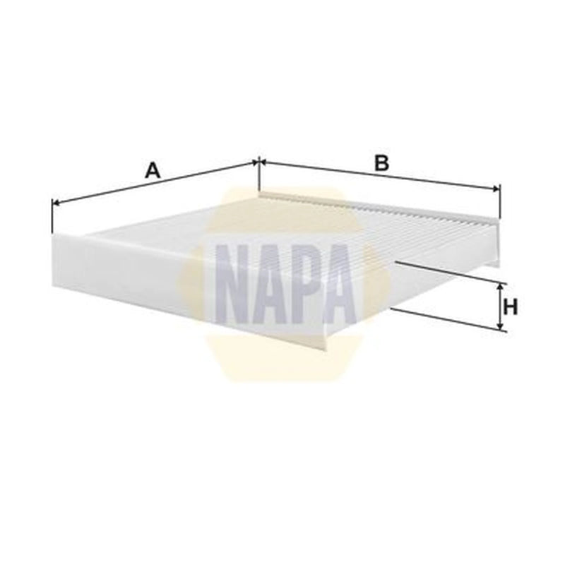 NAPA Service Kit with Air, Oil & Cabin Filters fits Dacia Sandero II 2012 on 1.5