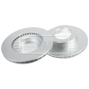 Borg & Beck Front Brake Vented Discs & Pads fits Toyota 4 Runner I 1984-1989 2.4