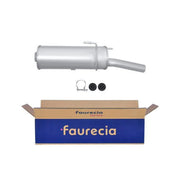 Hella End Silencer Rear fits Peugeot 406 1996-2004 2.0