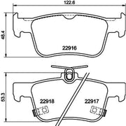 DON Brake Pad Set
