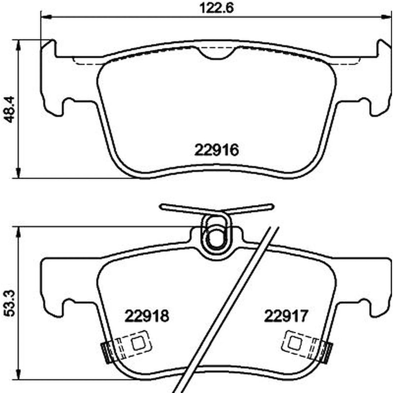 DON Brake Pad Set