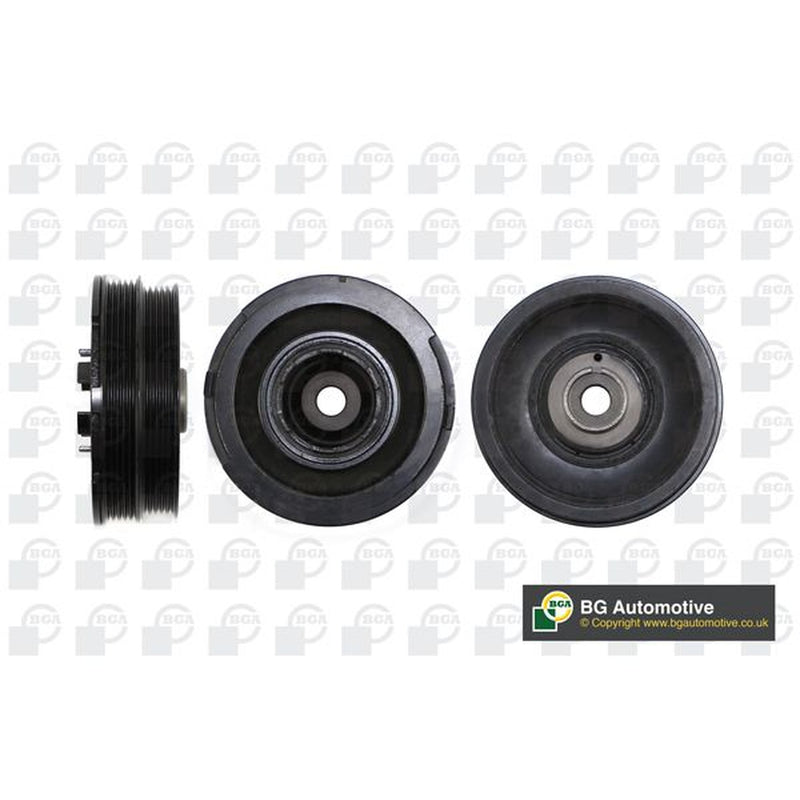 BGA Crank Shaft Belt Pulley fits Land Rover Freelander I 2000-2006 2.0
