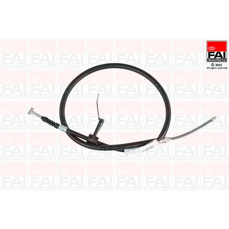 FAI Handbrake Cable Right Rear fits Fiat Multipla 1999-2010 1.6 1.9