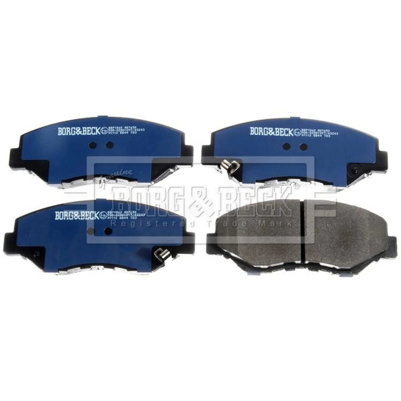 Borg & Beck Front Brake Vented Discs & Pads fits Honda Cr-V 2001-2007 2.0 2.2