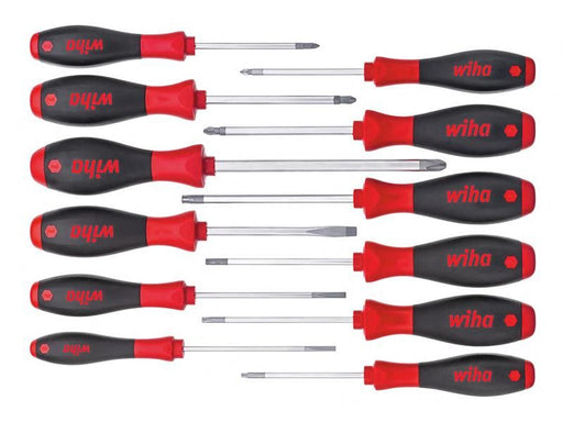 Wiha SoftFinish® Screwdriver Set, 12 Piece Wiha - Dynamic Drive