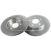 Borg & Beck Front & Rear Brake Discs & Pads fits Ford Focus III Turnier