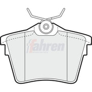 Fahren Rear Brake Pad Set FBP3122