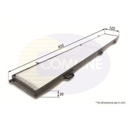 Comline Service Kit with Air, Oil & Cabin Filters fits BMW 3 2004-2013