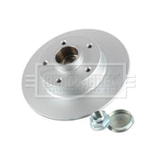 Borg & Beck Front & Rear Brake Discs & Pads fits Renault Megane III Grandtour
