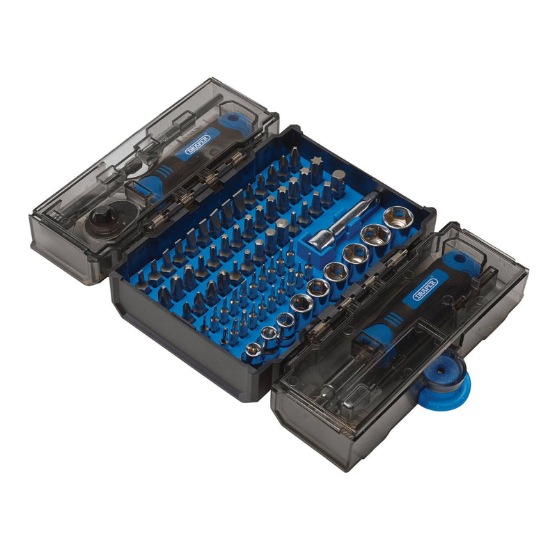 Draper Ratchet and Screwdriver Bit Set (78 Piece) 28029 Draper - Dynamic Drive
