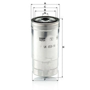MANN-FILTER Fuel Filter Element