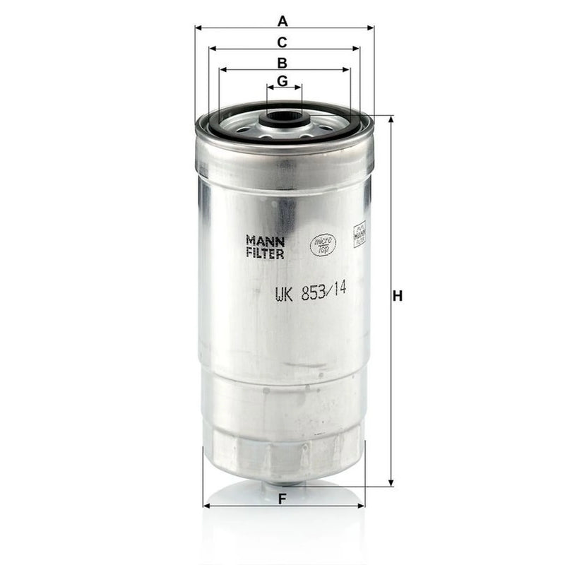 MANN-FILTER Fuel Filter Element