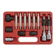 Sealey Alternator Freewheel Removal Set 13pc SX401 Sealey - Dynamic Drive