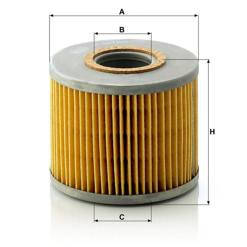MANN-FILTER Service Kit with Air & Oil Filters fits Triumph Tr 6 I 1972-1976 2.5