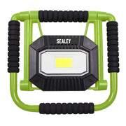 Sealey LEDFL20W Rechargeable Portable Fold Flat Floodlight 20W COB LED Sealey  - Dynamic Drive