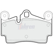 Fahren Rear Brake Pad Set FBP3332
