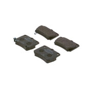 Bosch Front & Rear Pads fits Mitsubishi Shogun Sport III 2015 on 2.4