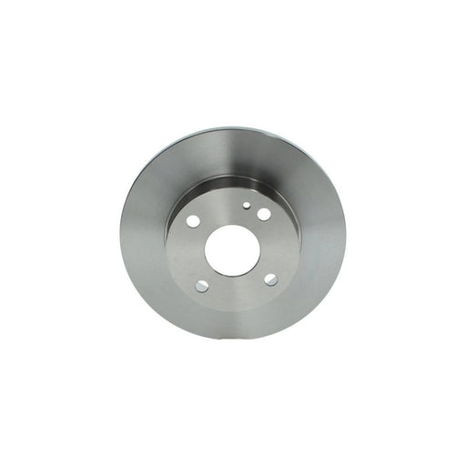 Bosch 2 x Solid Brake Discs fits Mazda 121 II 1990-1997 1.3 1.5