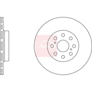 Apec Rear Brake Vented Discs & Pads fits Toyota MR2 III 1999-2007 1.8