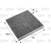 Valeo Cabin Air Filter (Pollen Filter) 715678