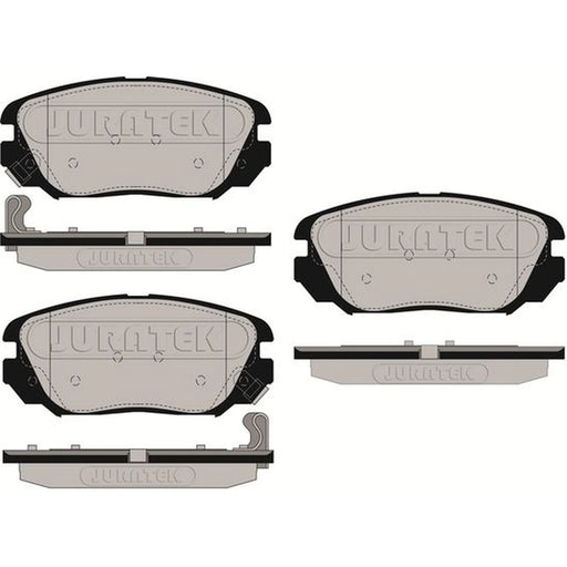 Juratek Front Brake Pad Set fits Opel Insignia A 2008-2017 1.4 1.6 1.8 2.0 2.8