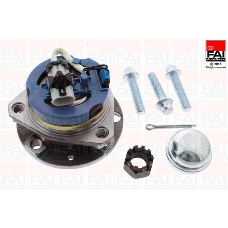 FAI Wheel Bearing Kit 119mm fits Opel Astra G 1998-2009 1.2 1.4 1.6 1.7