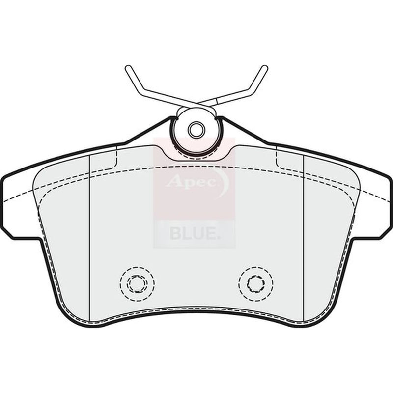 Apec Rear Brake Pad Set PD3344