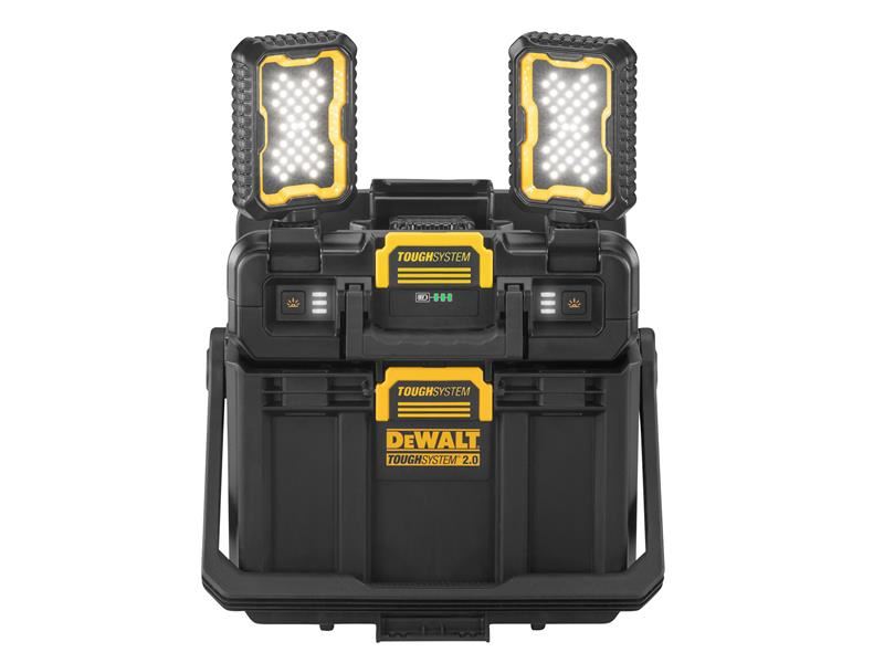 DEWALT Storage TOUGHSYSTEM 2.0 Task Box & Adjustable Work Light 18V Bare Unit DEWALT Storage - NN4 Online
