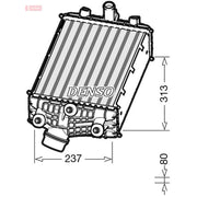 Denso Intercooler (Charge Air Cooler) DIT28001