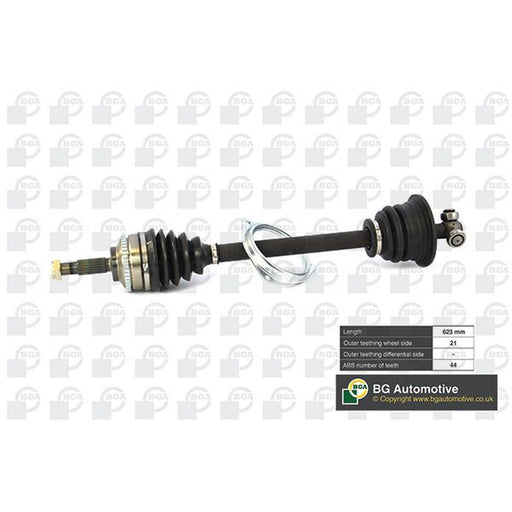 BGA CV Drive Shaft Driveshaft Front Left fits Renault Clio 1998-2016