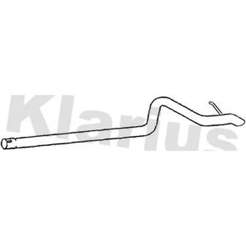 Klarius Exhaust Pipe OD fits Ford Transit 2000-2006 2.4