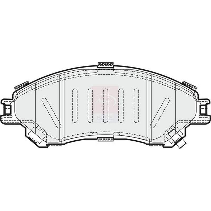Apec Front Brake Pad Set fits Suzuki S-Cross 2022 on 1.4 1.5