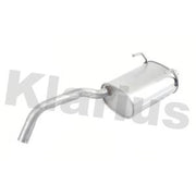 Klarius Box With Tail Pipe Rear fits Ford Ka 2008-2016 1.2