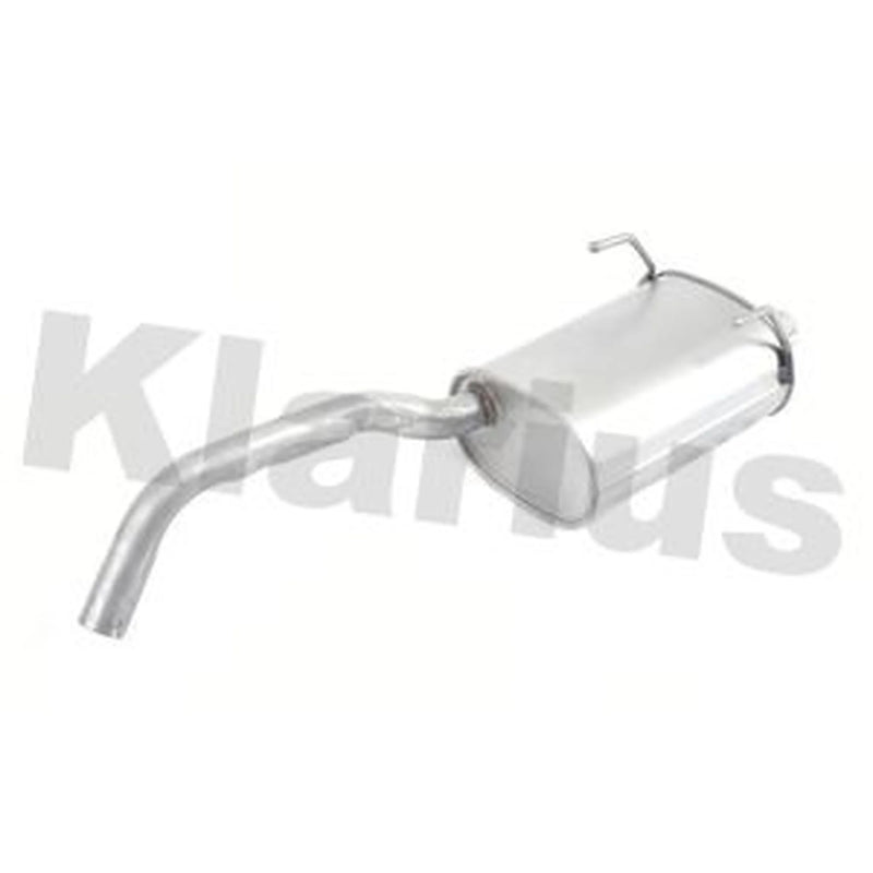 Klarius Box With Tail Pipe Rear fits Ford Ka 2008-2016 1.2