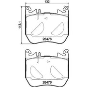 Mintex Front Brake Pad Set fits Mercedes-Benz S-Class 2020-2023