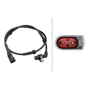 Hella ABS Wheel Speed Sensor Front 6PU 009 106-651